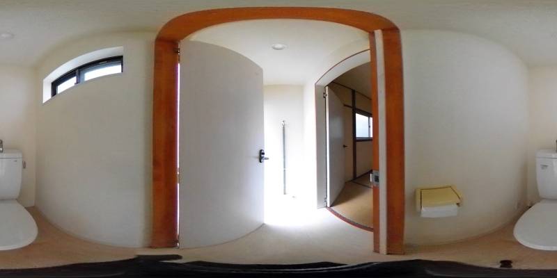 パノラマ画像トイレ