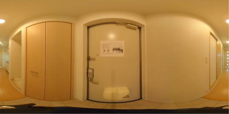 パノラマ画像玄関