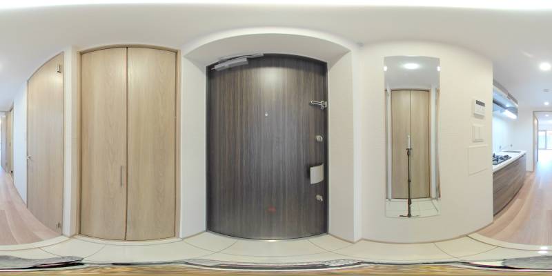 パノラマ画像玄関