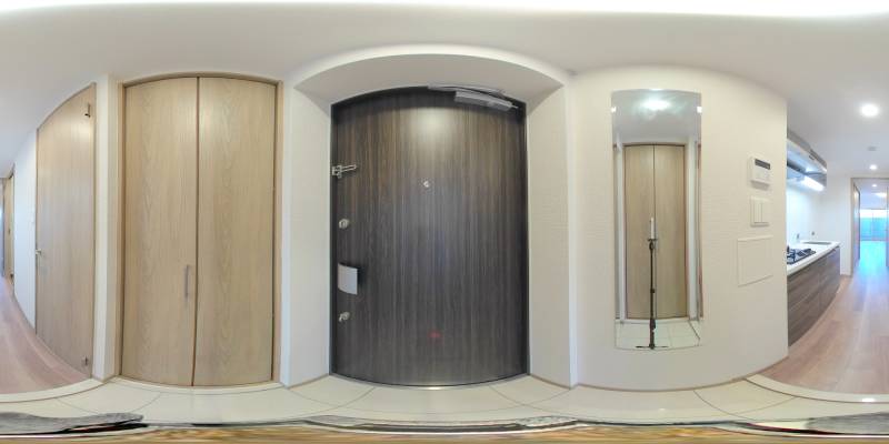 パノラマ画像玄関