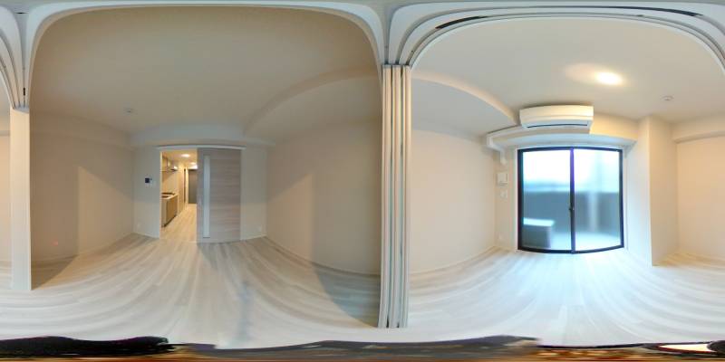 パノラマ画像洋室