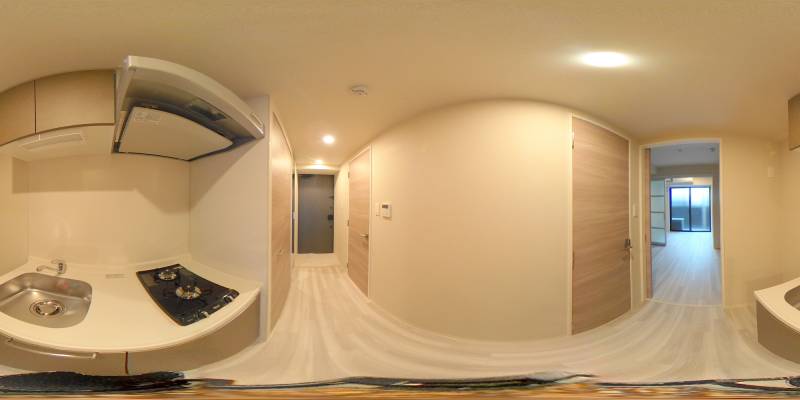 パノラマ画像キッチン