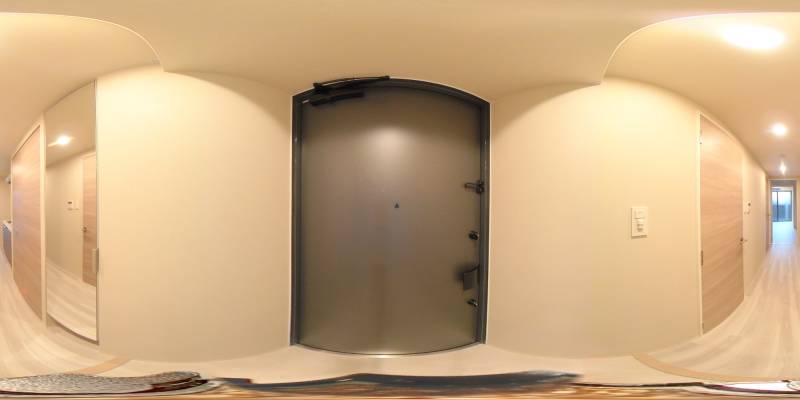 パノラマ画像玄関