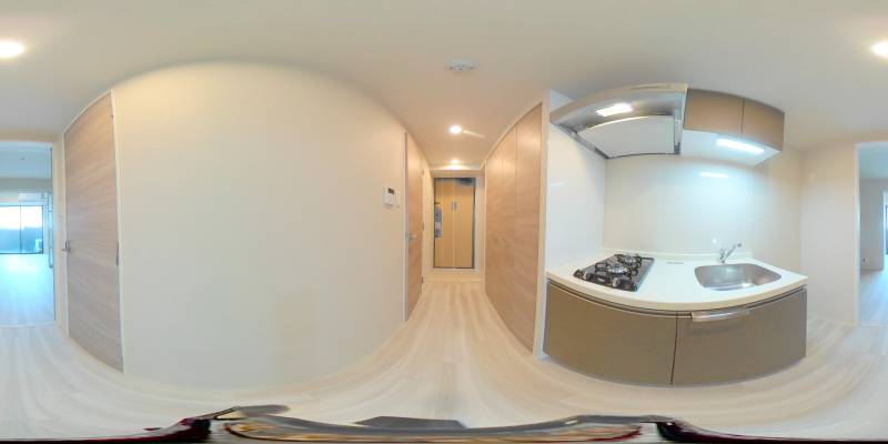 パノラマ画像キッチン