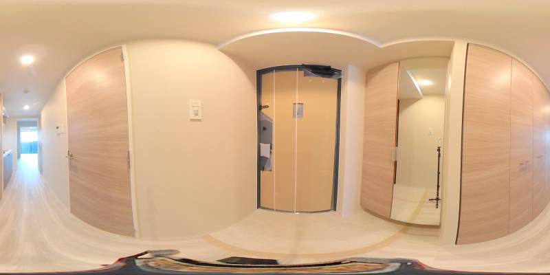 パノラマ画像玄関