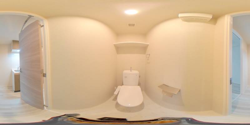 パノラマ画像トイレ