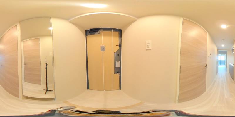 パノラマ画像玄関