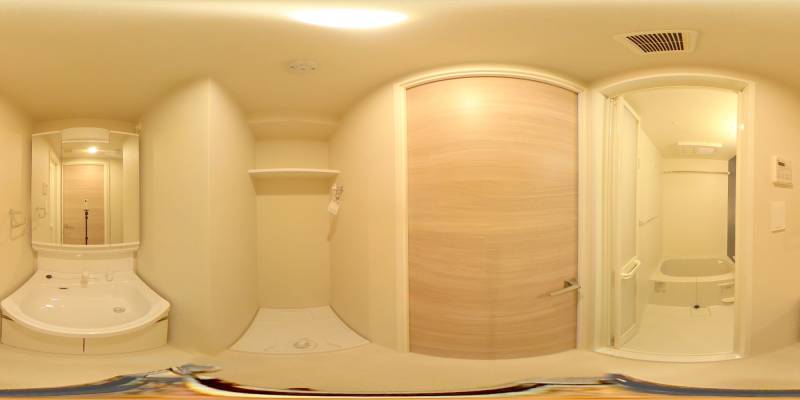 パノラマ画像洗面所