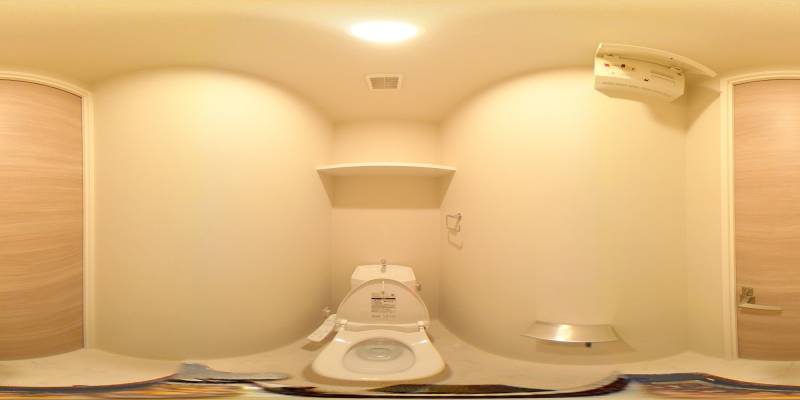 パノラマ画像トイレ