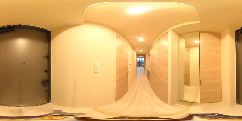 パノラマ画像玄関