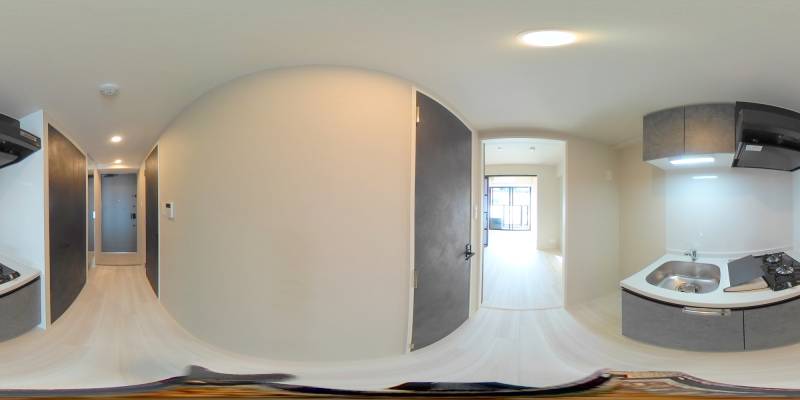 パノラマ画像キッチン