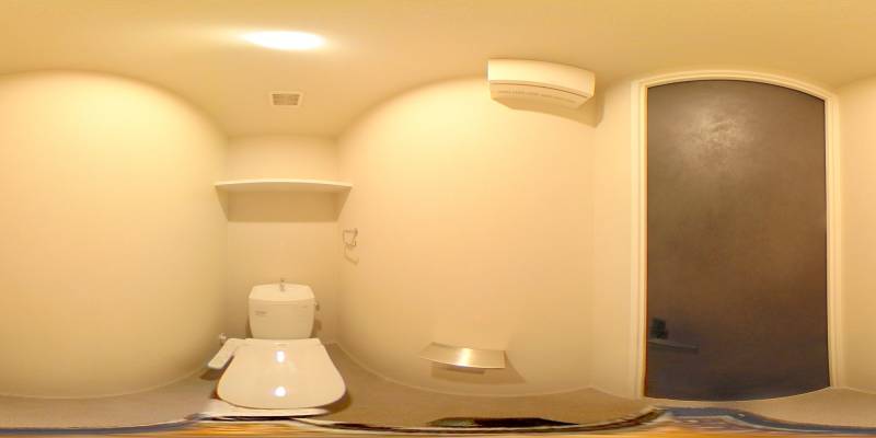 パノラマ画像トイレ