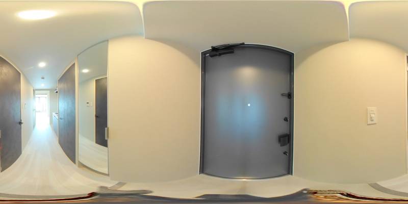 パノラマ画像玄関