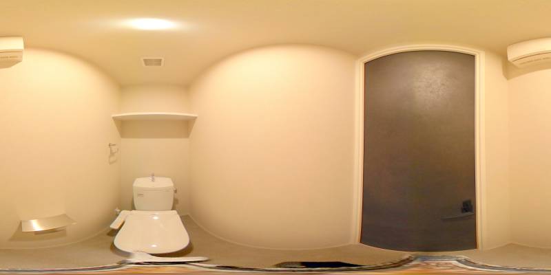 パノラマ画像トイレ