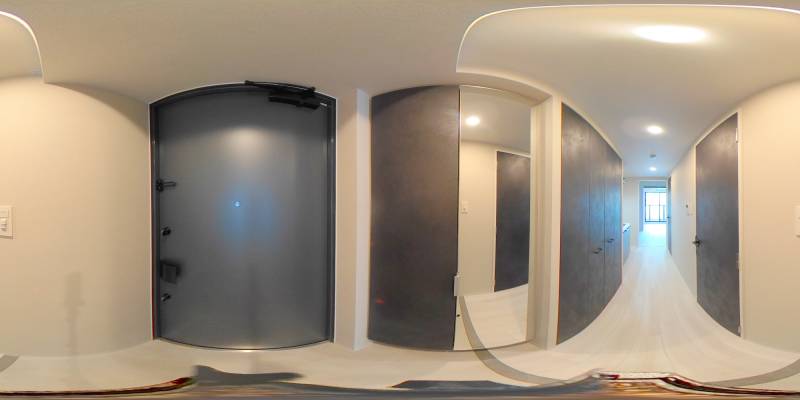 パノラマ画像玄関