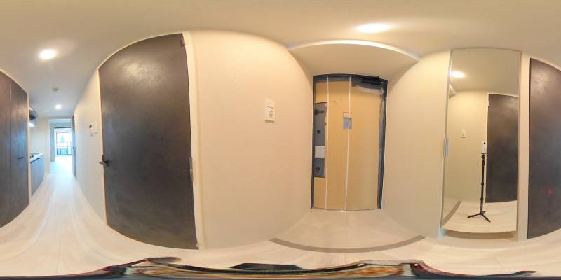 パノラマ画像玄関