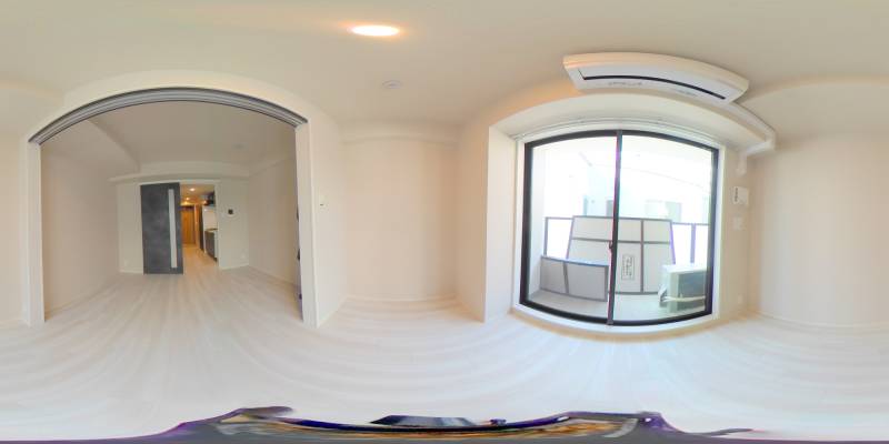 パノラマ画像洋室