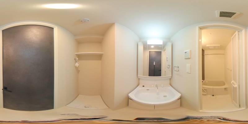 パノラマ画像洗面所