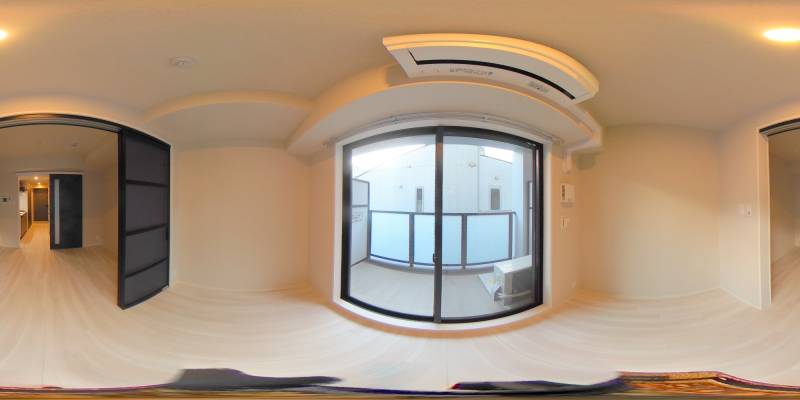 パノラマ画像洋室