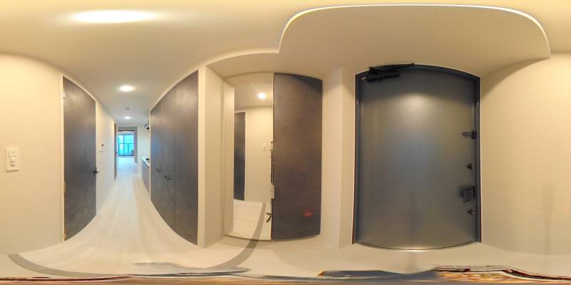 パノラマ画像玄関