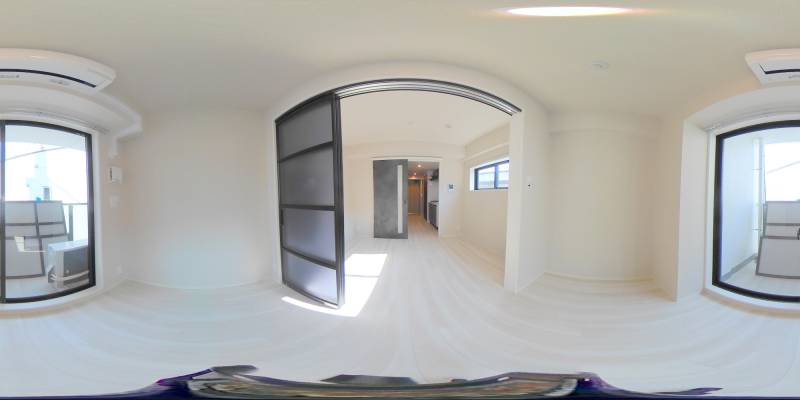 パノラマ画像洋室