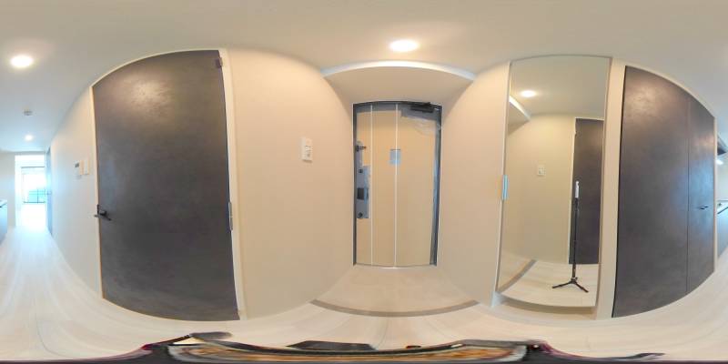 パノラマ画像玄関