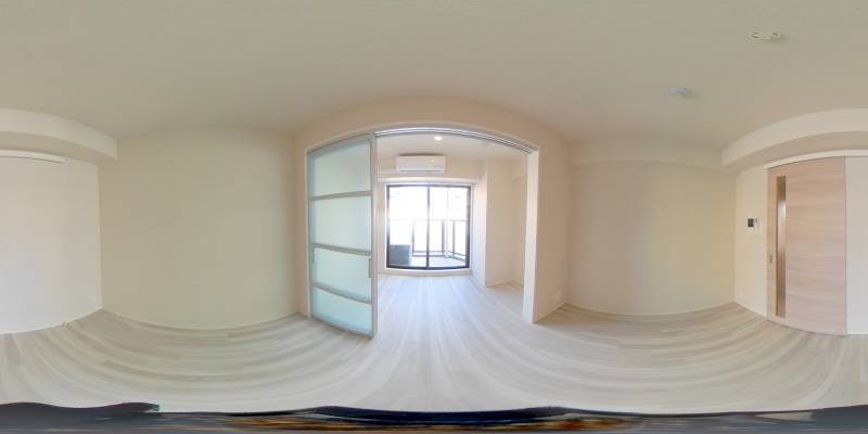 パノラマ画像リビング