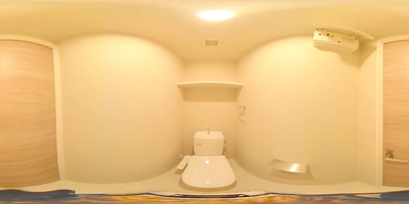 パノラマ画像トイレ