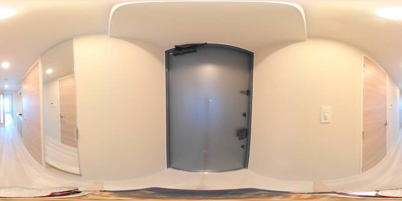 パノラマ画像玄関