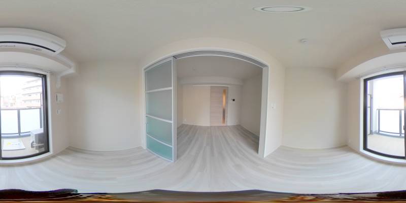 パノラマ画像リビング