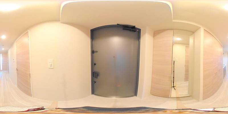 パノラマ画像玄関