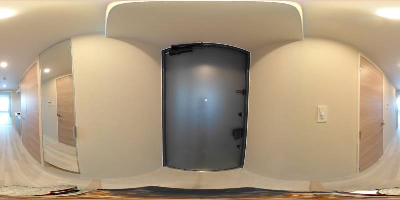 パノラマ画像玄関