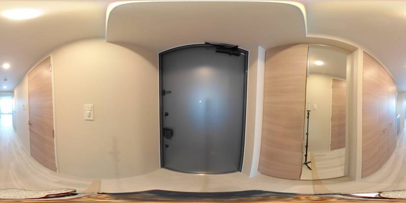 パノラマ画像玄関