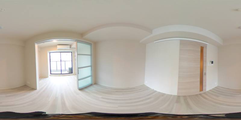 パノラマ画像リビング