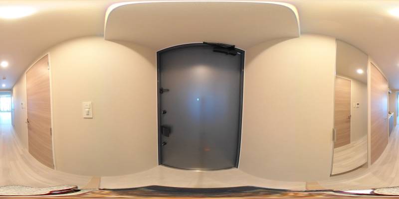 パノラマ画像玄関