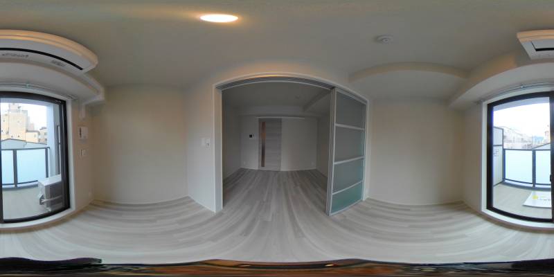 パノラマ画像リビング