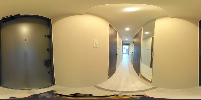 パノラマ画像玄関