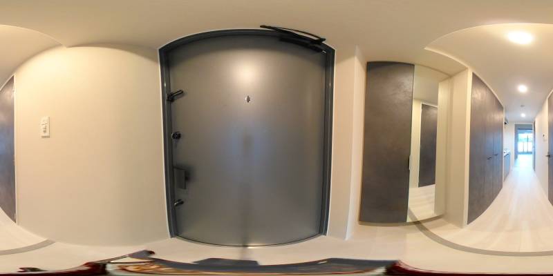 パノラマ画像玄関