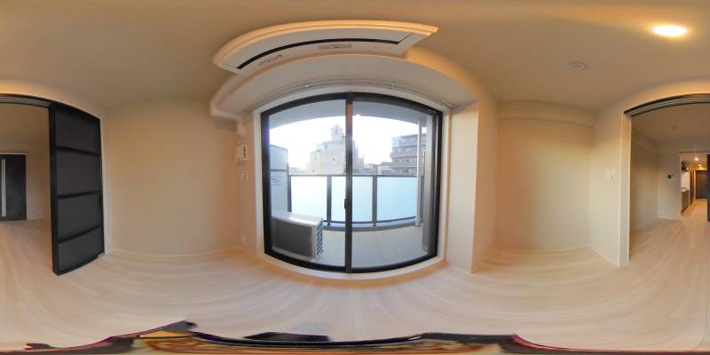 パノラマ画像洋室