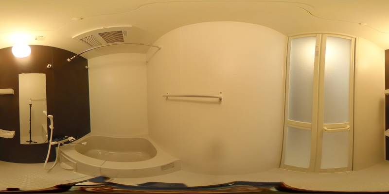 パノラマ画像バスルーム