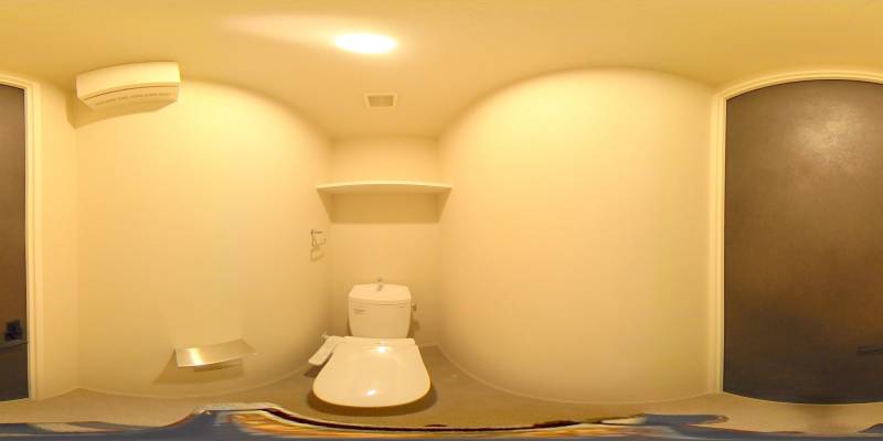 パノラマ画像トイレ