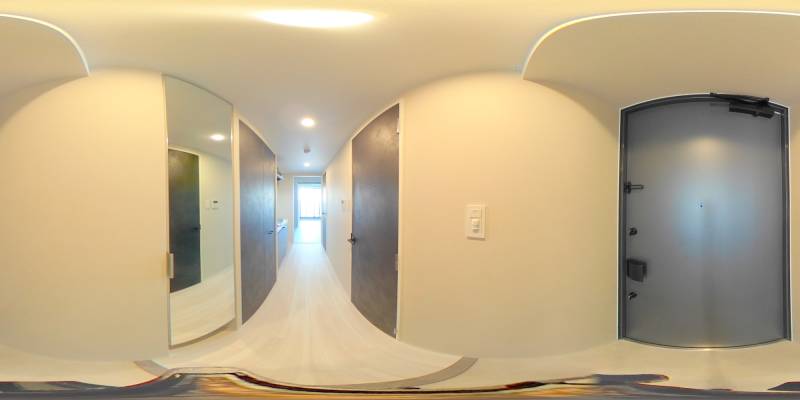 パノラマ画像玄関