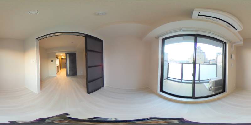 パノラマ画像洋室