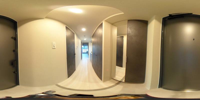 パノラマ画像玄関