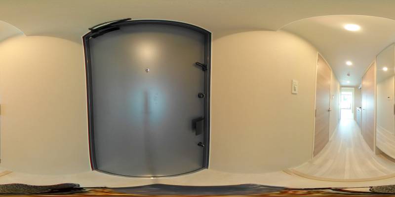 パノラマ画像玄関