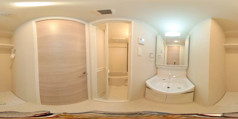 パノラマ画像洗面所