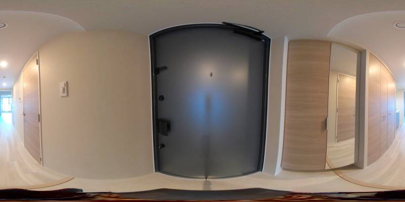 パノラマ画像玄関