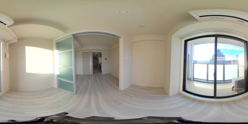 パノラマ画像洋室