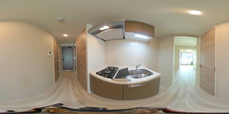 パノラマ画像キッチン