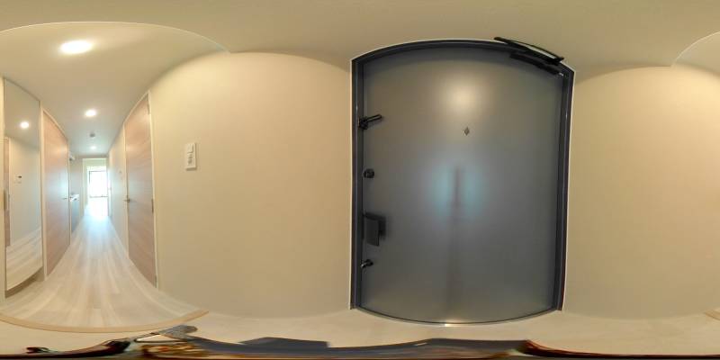 パノラマ画像玄関